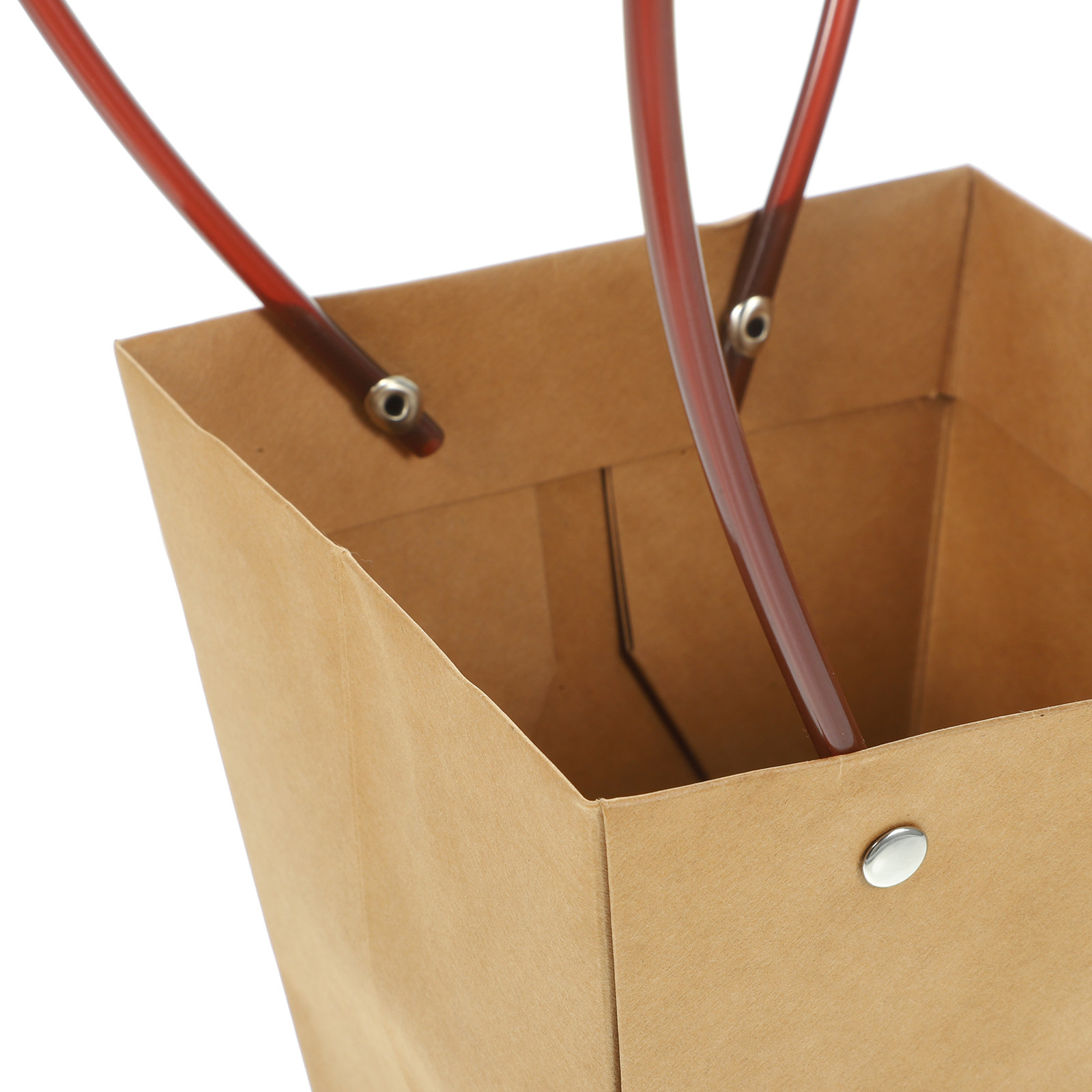 6個入り 防水クラフト紙製フラワーギフトバッグ ポータブルハ - Flower Wrap Kraft のレビューと価格