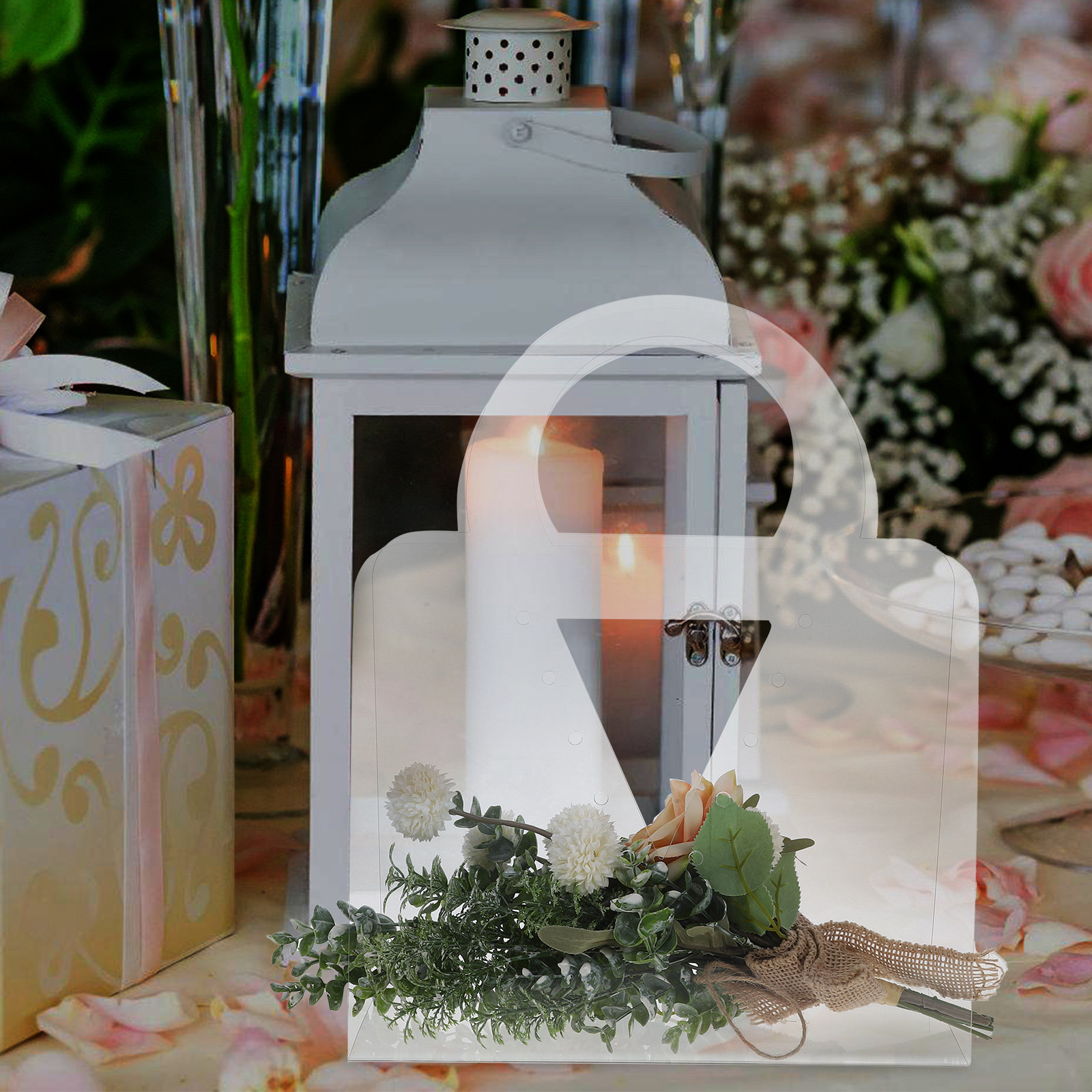 4 個の花束ギフトバッグ透明花包装袋花屋用品用エレガントなデ - The Florist Supply Shop のレビューと価格