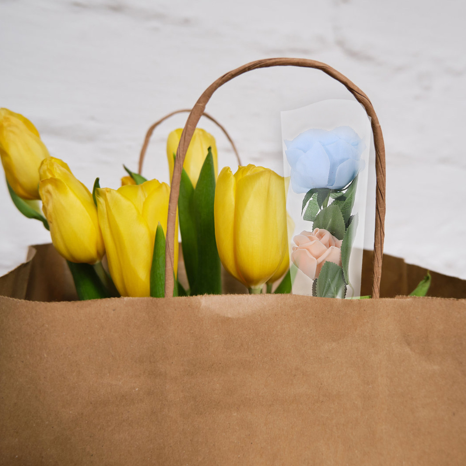 50枚入り高品質透明セロファンラップロール 花束包装 花屋用 - Quality Florist Supply のレビューと価格