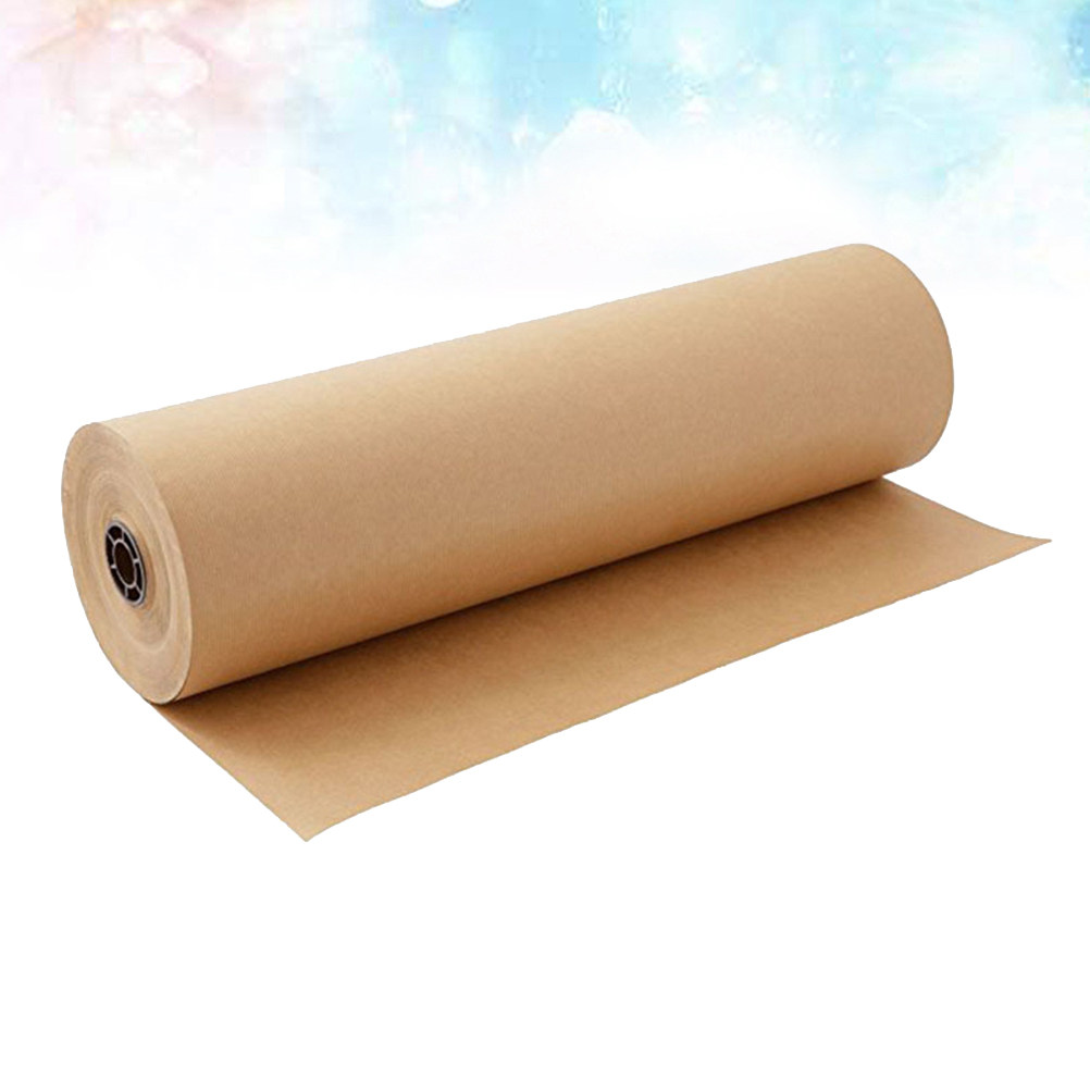 丈夫なクラフト紙ロール レトロ新聞柄 ギフトラップ 花の包装 - Flower Wrap Kraft のレビューと価格