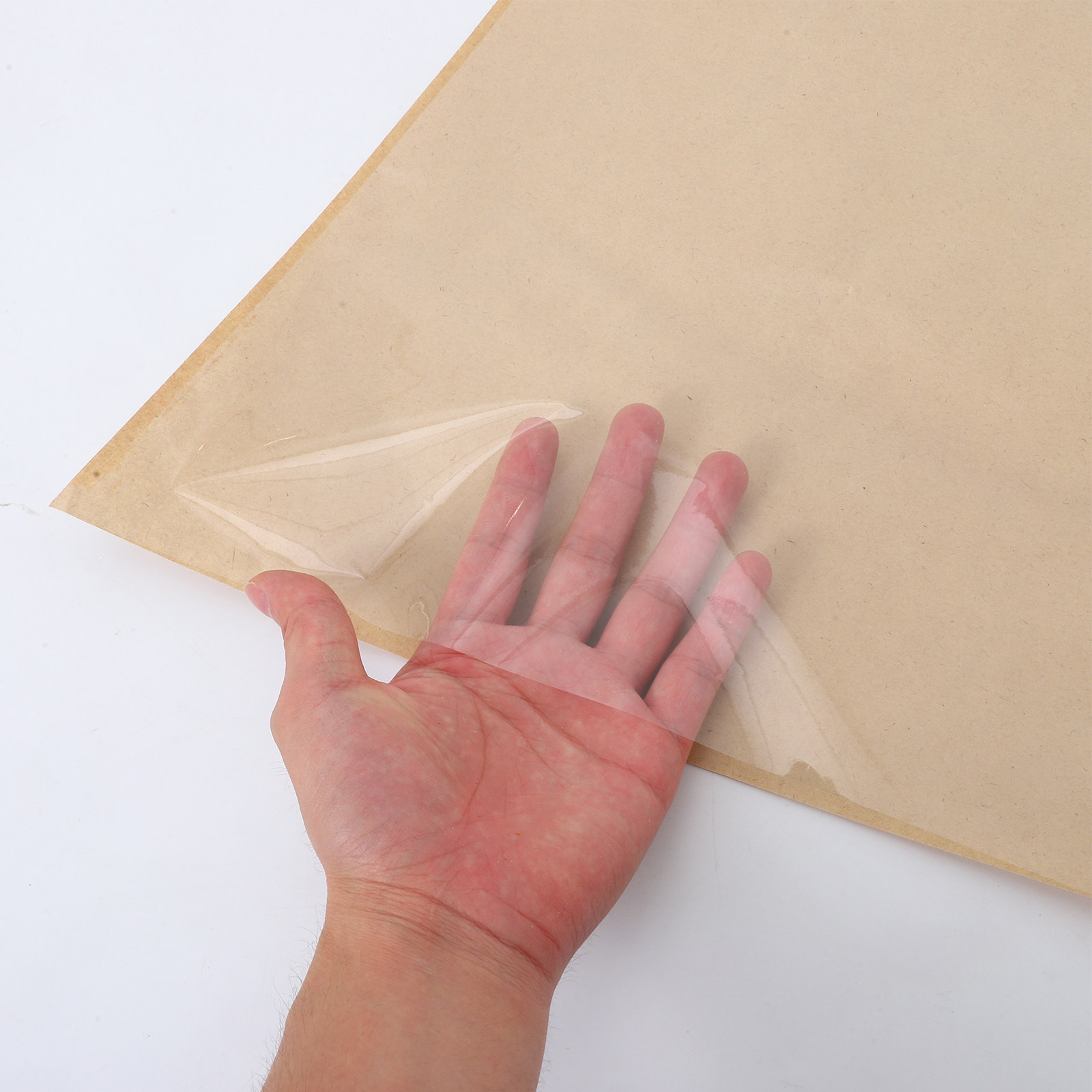 50枚入りクラフトフラワー包装袋 透明OPP窓付き シングル - Flower Wrap Kraft のレビューと価格